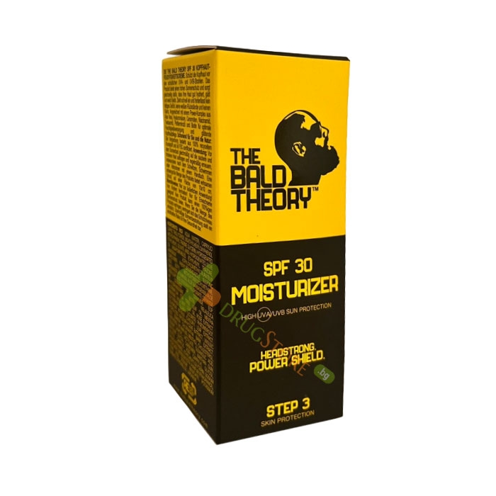СЛЪНЦЕЗАЩИТЕН КРЕМ ЗА СКАЛП ЗА МЪЖЕ SPF30 50 мл / THE BALD THEORY MOISTURIZER SPF30