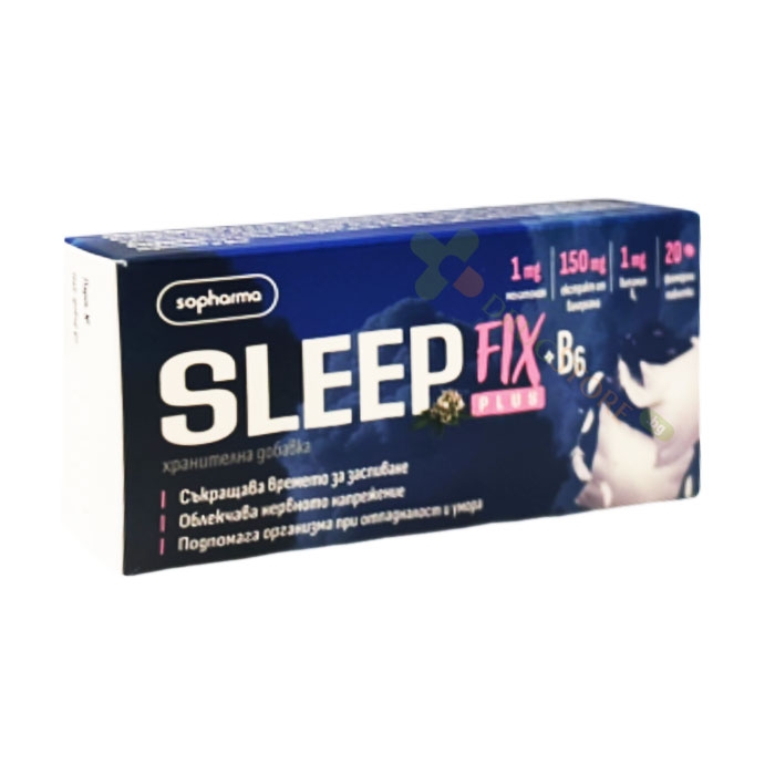 СЛИЙПФИКС ПЛЮС + В6 таблетки 20 броя / SOPHARMA SLEEPFIX PLUS