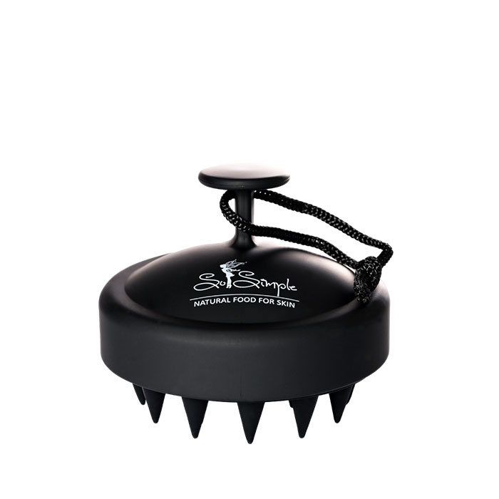 СИЛИКОНОВ МАСАЖОР ЗА СКАЛП / SO SIMPLE SILICONE SCALP MASSAGER