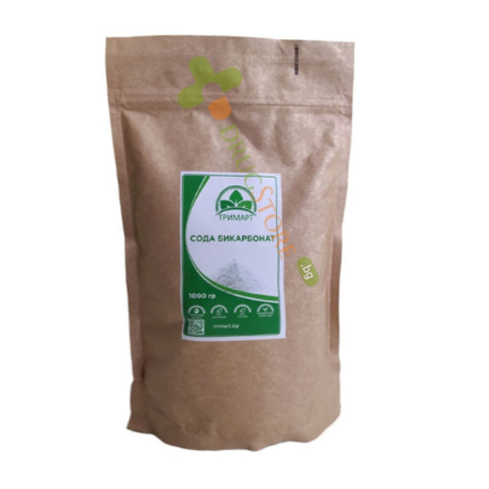 СОДА БИКАРБОНАТ прах 1000 г / TRIMART BICARBONATE OF SODA powder