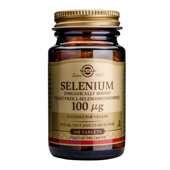 СОЛГАР СЕЛЕН таблетки 100 мкг. 100 броя / SOLGAR SELENIUM