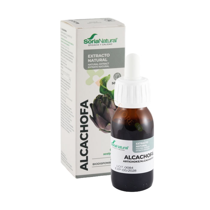 СОРИА НАТУРАЛ ЕКСТРАКТ ОТ АРТИШОК 50 мл / SORIA NATURAL ALCACHOFA