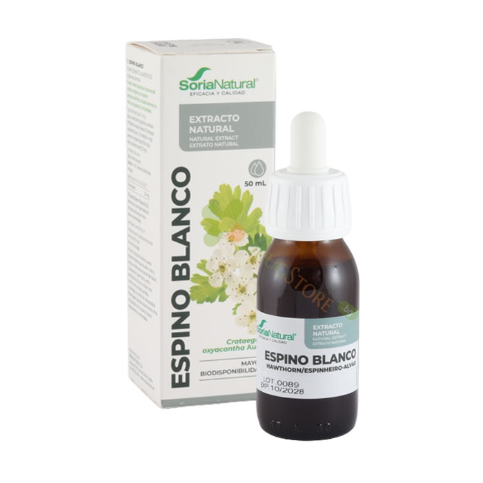 СОРИА НАТУРАЛ ЕКСТРАКТ ОТ ГЛОГ 50 мл / SORIA NATURAL ESPINO BLANCO