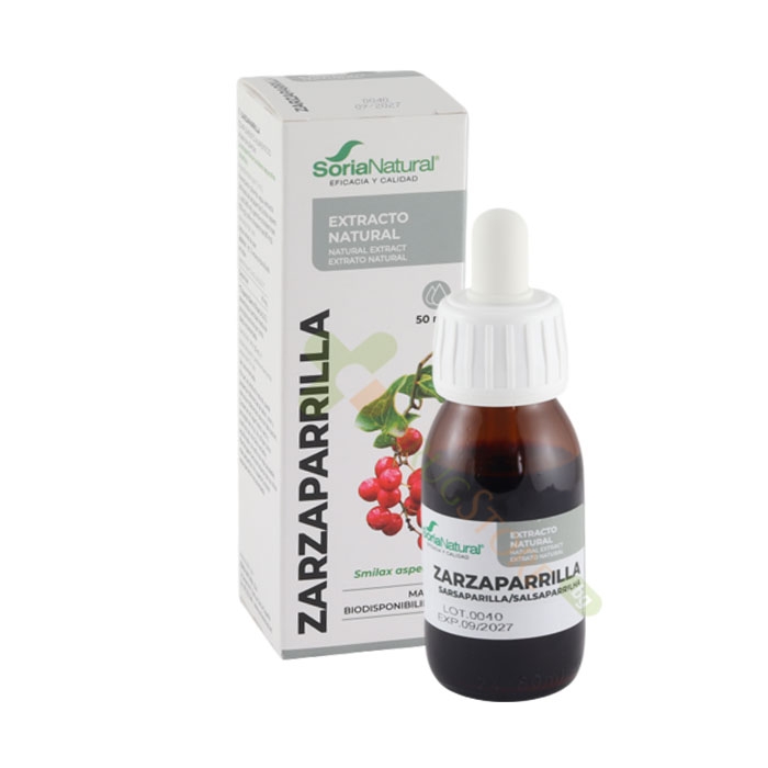 СОРИА НАТУРАЛ ЕКСТРАКТ ОТ САРСАПАРИЛА 50 мл / SORIA NATURAL ZARZAPARRILLA