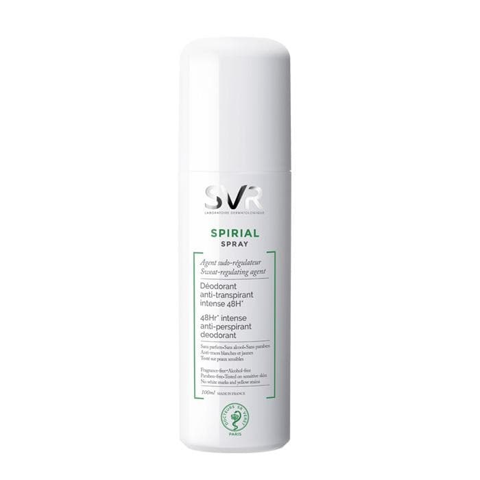 СПИРИАЛ СПРЕЙ ПРОТИВ ИЗПОТЯВАНЕ 100 мл. / SVR SPIRIAL 48 Hr. INTENSE ANTI - PERSPIRANT DEODORANT 100 ml.