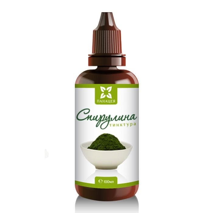 ПАНАЦЕЯ ТИНКТУРА СПИРУЛИНА 100 мл. / PANACEA SPIRULINA