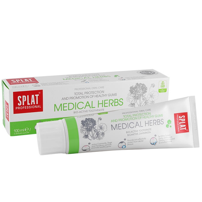 ПАСТА ЗА ЗЪБИ СПЛАТ ПРОФЕШАНЪЛ ЛЕЧЕБНИ БИЛКИ 100 мл / SPLAT PROFESSIONAL MEDICAL HERBS
