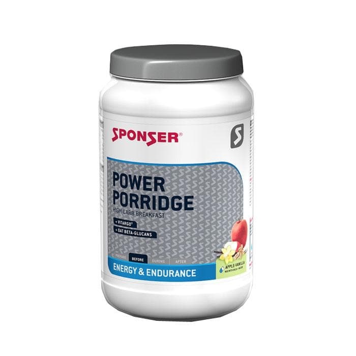 ЕНЕРДЖИ ПАУЪР ПОРИДЖ ЯБЪЛКА И ВАНИЛИЯ 1000 грама / SPONSER ENERGY POWER PORRIDGE APPLE &amp; VANILLA