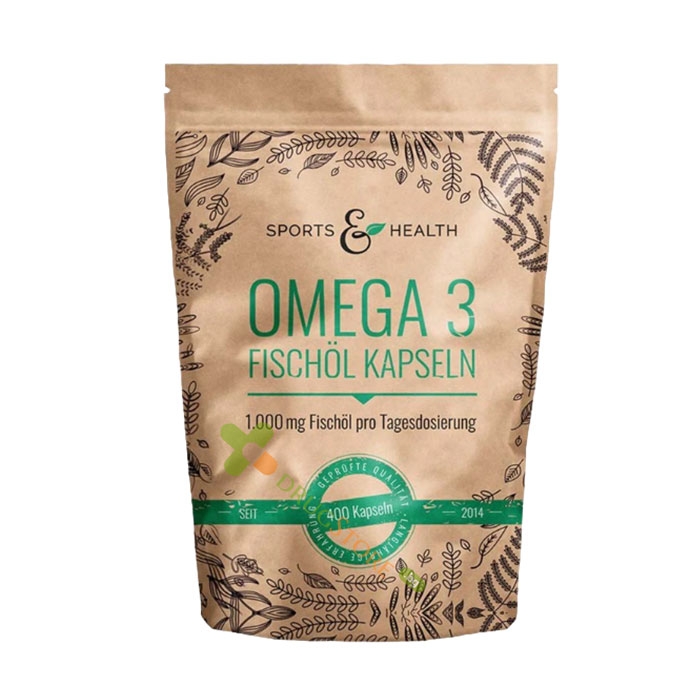 ОМЕГА 3 капсули 400 броя / SPORTS &amp; HEALTH SOLUTIONS OMEGA 3