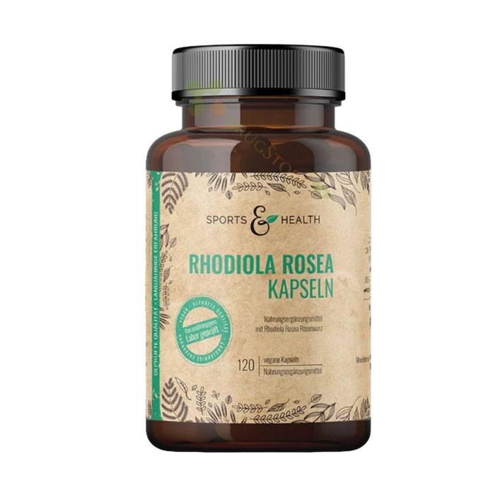 ЗЛАТЕН КОРЕН капсули 120 броя / SPORTS &amp; HEALTH SOLUTIONS RHODIOLA ROSEA