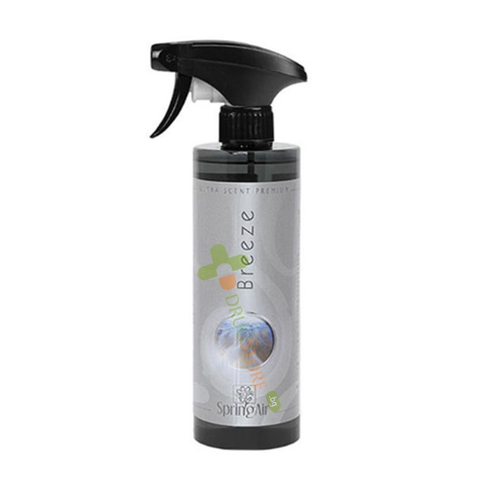 СПРИНГ ЕЪР ПРЕМИУМ СПРЕЙ ЗА ТЕКСТИЛ БРИЗ 500 мл / SPRING AIR PREMIUM LINE ULTRA SCENT SPRAY BREEZE