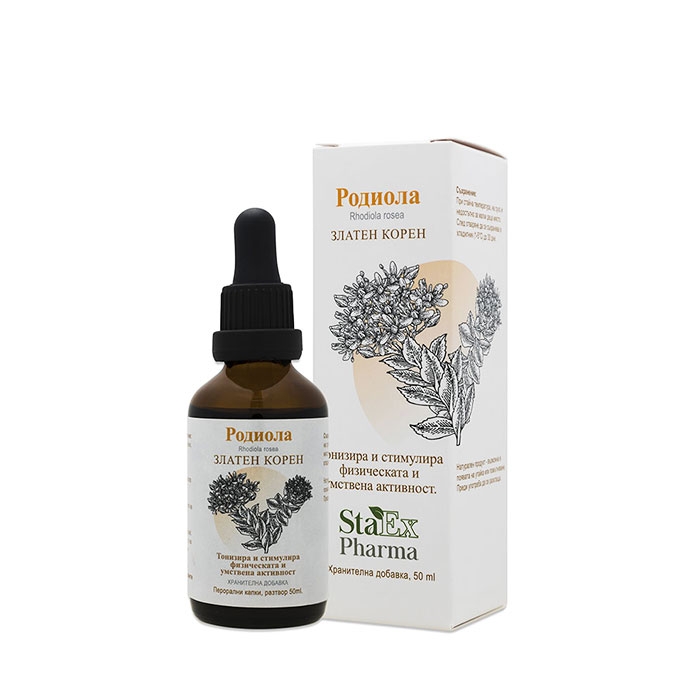 РОДИОЛА капки 50 мл / STAEX PHARMA RHODIOLA ROSEA