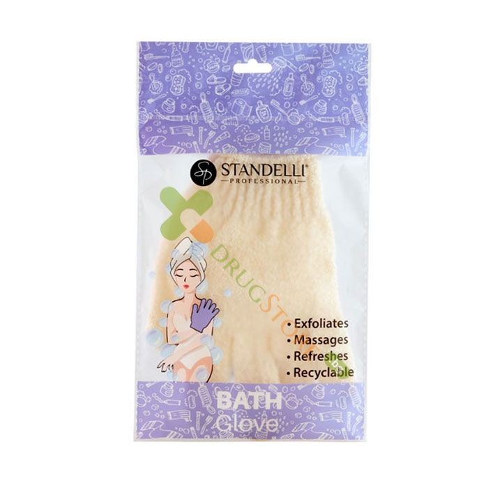СТАНДЕЛИ РЪКАВИЦА ЗА БАНЯ 5 ПРЪСТА / STANDELLI BATH SPONGE WITH 5 FINGERS