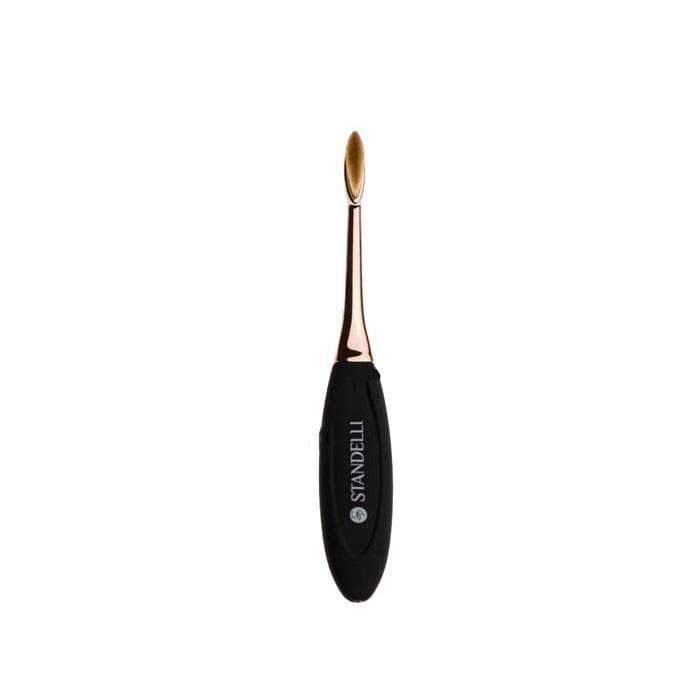 ОВАЛНА ЧЕТКА ЗА ОЧНА ЛИНИЯ N7 РОЗОВО ЗЛАТО / STANDELLI LINER OVAL BRUSH N7 ROSE GOLD