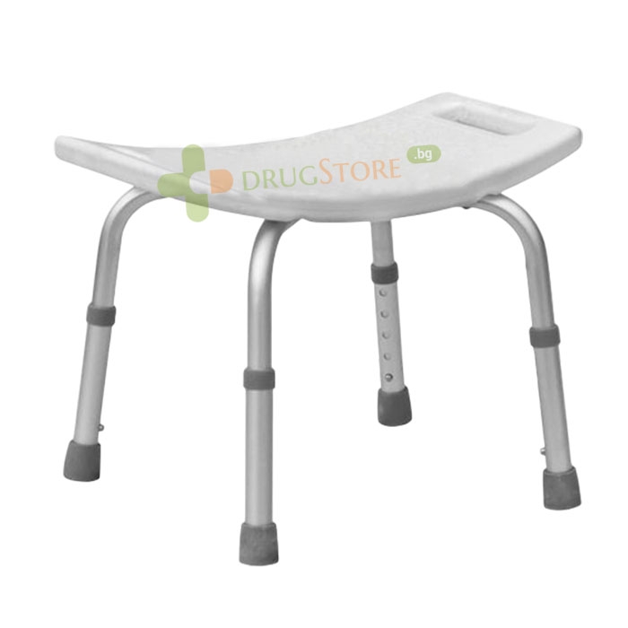 СТОЛ ЗА БАНЯ БЕЗ ОБЛЕГАЛКА / BATHROOM CHAIR