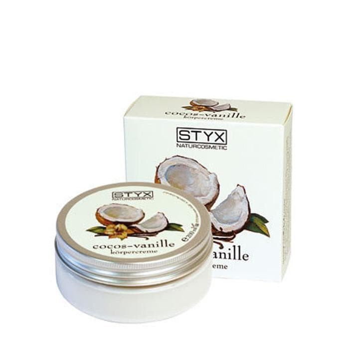 КРЕМ ЗА ТЯЛО С КОКОС И ВАНИЛИЯ 200 мл. / STYX COCONUT AND VANILLA BODY CREAM