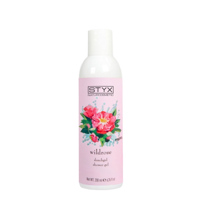 ДУШ ГЕЛ С ДИВА РОЗА 200 мл / STYX WILD ROSE SHOWER ROSE