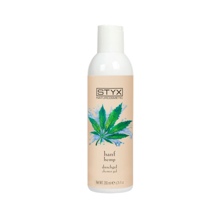 ДУШ ГЕЛ С ЕКСТРАКТ ОТ СТУДЕНО ПРЕСОВАНИ КОНОПЕНИ СЕМЕНА 200 мл / STYX HEMP SEED SHOWER GEL