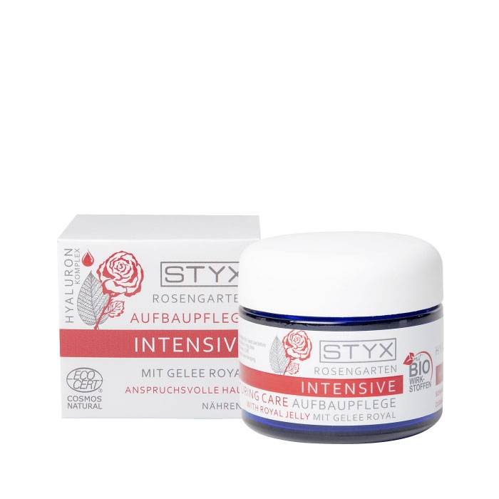 ИНТЕНЗИВЕН И ВЪЗСТАНОВЯВАЩ КРЕМ ЗА ЛИЦЕ С ПЧЕЛНО МЛЕЧИЦЕ 50 мл / STYX INTENSIVE FACE CREAM ROSE GARDEN WITH ROYAL JELLY