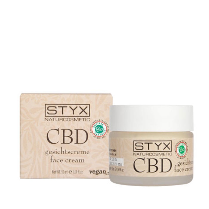 КРЕМ ЗА ЛИЦЕ СЪС CBD 50 мл / STYX CBD FACE CREAM