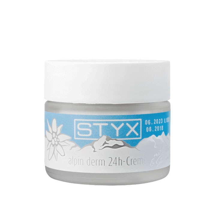 КРЕМ ЗА ЛИЦЕ 24h АЛПИЙСКИ БИЛКИ 50 мл / STYX 24H ALPIN DERM FACE CREAM