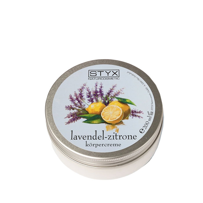 КРЕМ ЗА ТЯЛО С ЛАВАНДУЛА И ЛИМОН 200 мл / STYX LAVENDER AND LEMON BODY CREAM