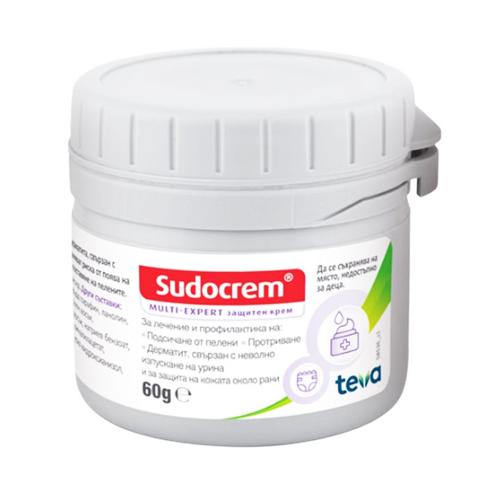 СУДОКРЕМ МУЛТИ - ЕКСПЕРТ ЗАЩИТЕН КРЕМ 60 г / SUDOCREM MULTI - EXPERT