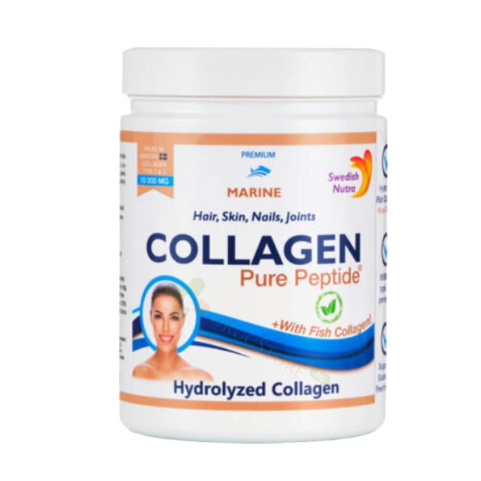 СУИДИШ НУТРА РИБЕН КОЛАГЕН 10000 мг прах 300 г / SWEDISH NUTRA CLLAGEN 1000 mg powder