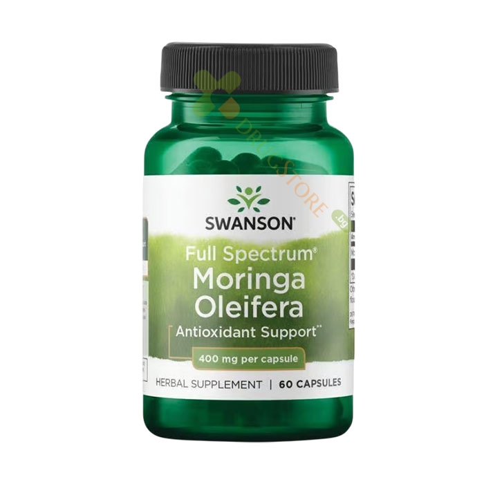 СУОНСЪН МОРИНГА ПЪЛЕН СПЕКТЪР капсули 60 броя / SWANSON MORINGA FULL SPECTRUM