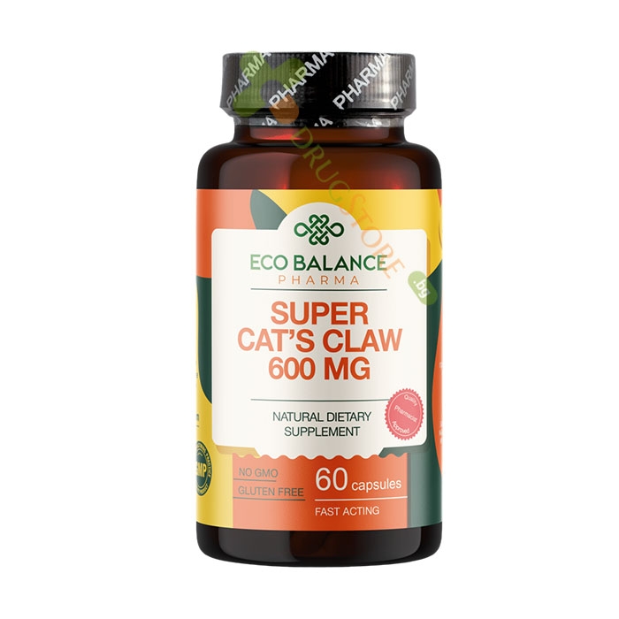СУПЕР КОТЕШКИ НОКЪТ капсули 60 броя / ECO BALANCE PHARMA SUPER CATS CLAW