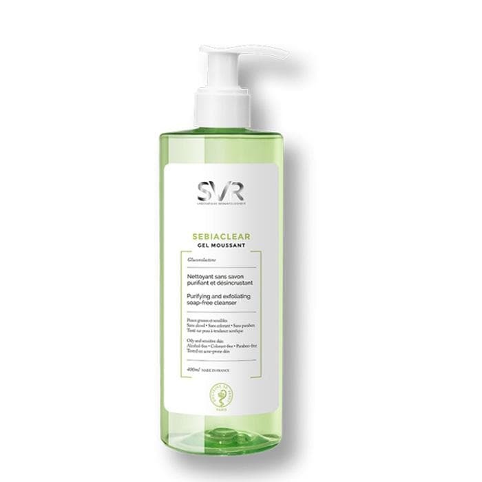 СЕБИАКЛИЪР ИЗМИВАЩ ГЕЛ ЗА ЛИЦЕ 400 мл. / SVR SEBIACLEAR GEL MOUSSANT 400 ml.