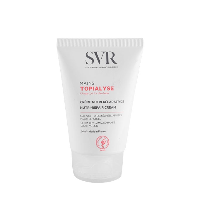 ТОПИАЛИЗ ВЪЗСТАНОВЯВАЩ КРЕМ ЗА РЪЦЕ 50 мл / SVR TOPIALYSE NUTRI - REPAIR HAND CREAM