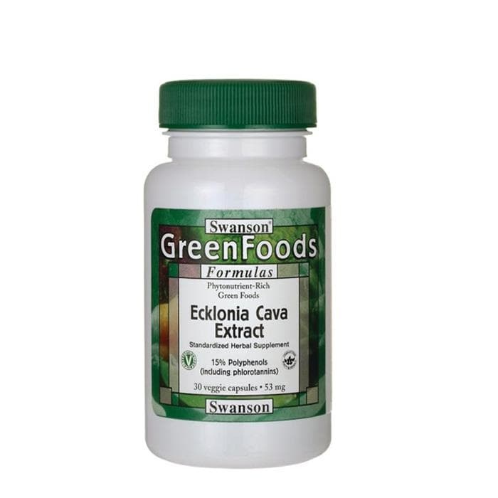 СУОНСЪН ЕКЛОНИЯ КАВА EКСТРАКТ капсули 53 мг. 30 броя / SWANSON ECKLONIA CAVA EXTRACT