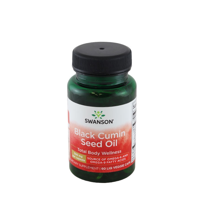 СУОНСЪН МАСЛО ОТ СЕМЕНА НА ЧЕРЕН КИМИОН 60 броя / SWANSON EFA BLACK CUMIN SEED OIL
