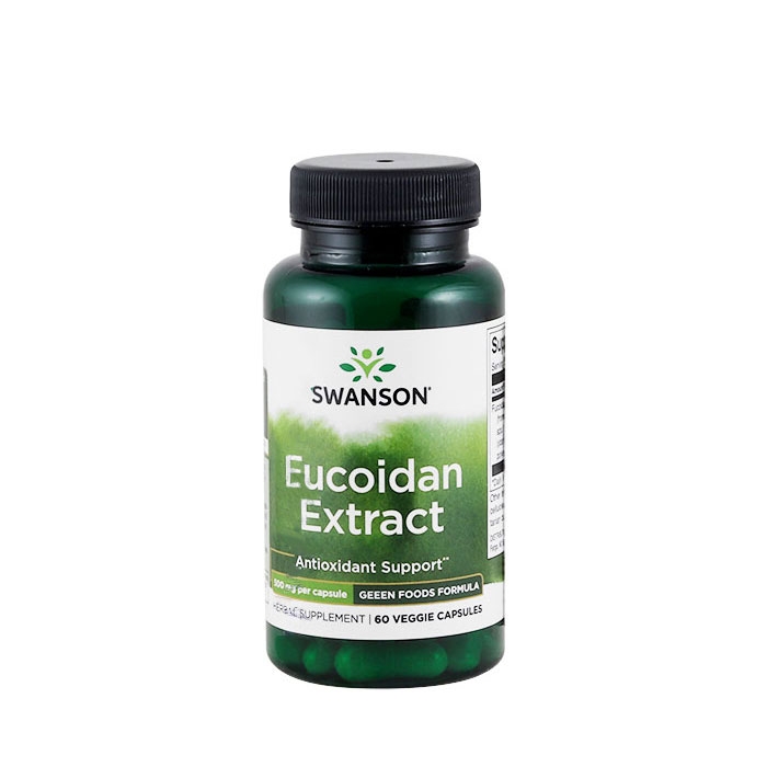 СУОНСЪН ЕКСТРАКТ ОТ КАФЯВИ ВОДОРАСЛИ капсули 500 мг 60 броя / SWANSON FUCOIDAN EXTRACT