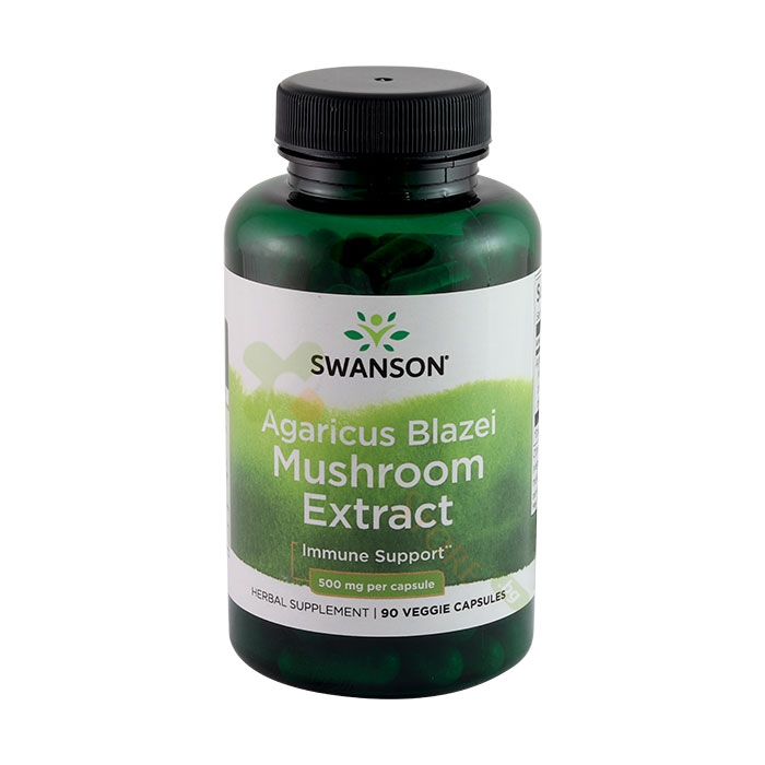 СУОНСЪН ГЪБА АГАРИКУС БЛАЗЕЙ капсули 500 мг 90 броя / SWANSON AGARICUS BLAZEI MUSHROOM