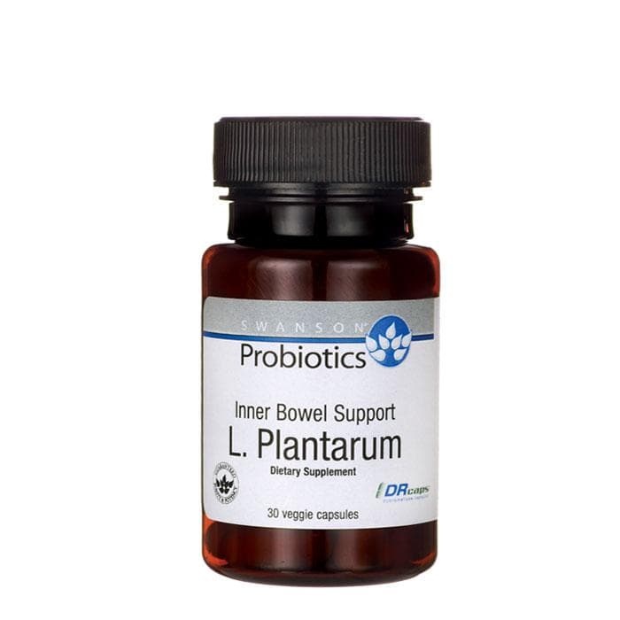 СУОНСЪН ЛАКТОБАЦИЛУС ПЛАНТАРУМ капсули 30 броя / SWANSON PROBIOTICS INNER BOWEL SUPPORT