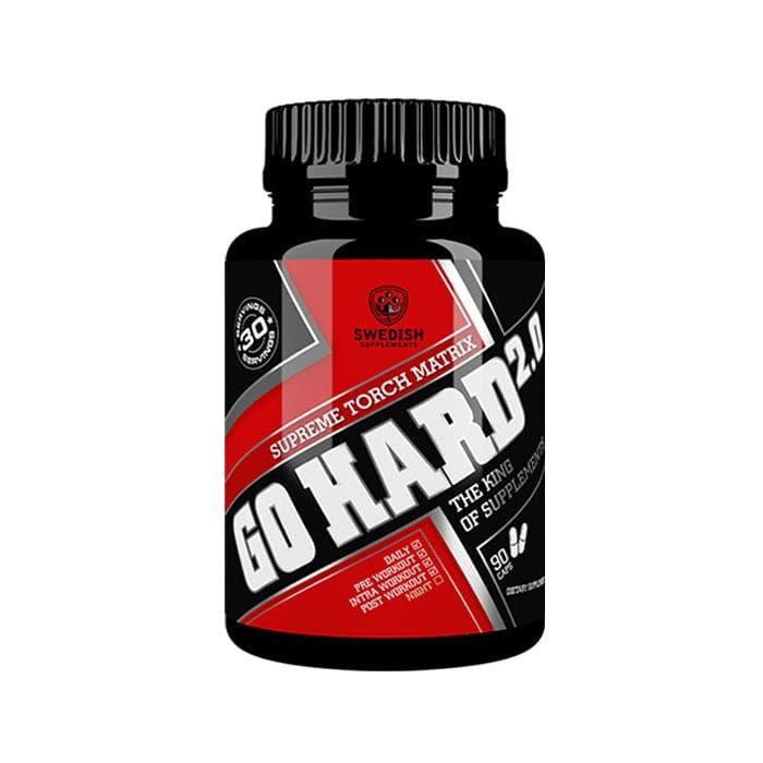 ГО ХАРД 3.0 капсули 90 броя / SWEDISH SUPPLEMENTS GO HARD 3.0