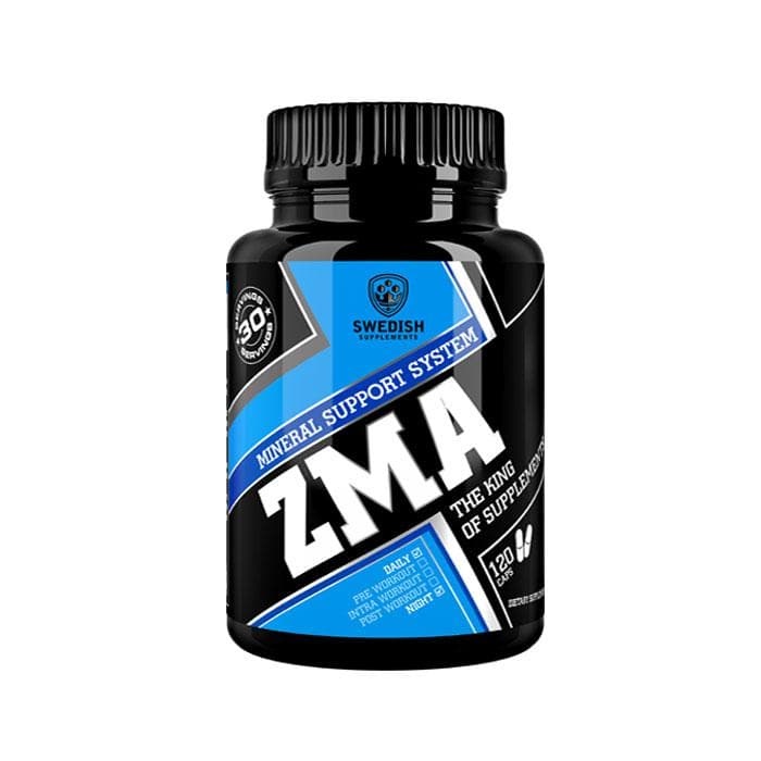 ZMA капсули 120 броя / SWEDISH SUPPLEMENTS ZMA
