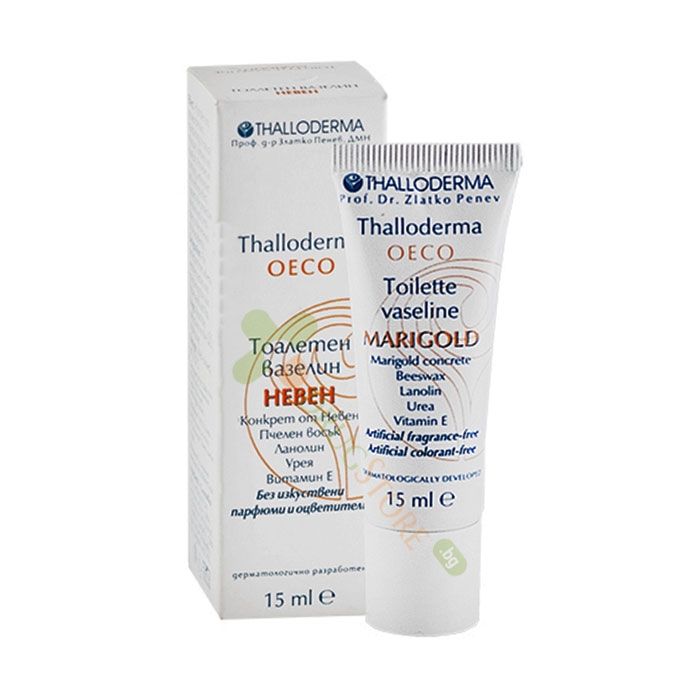 ТАЛОДЕРМА ВАЗЕЛИН С НЕВЕН 15 мл / THALLODERMA TOILETTE VASELINE WITH MARIGOLD