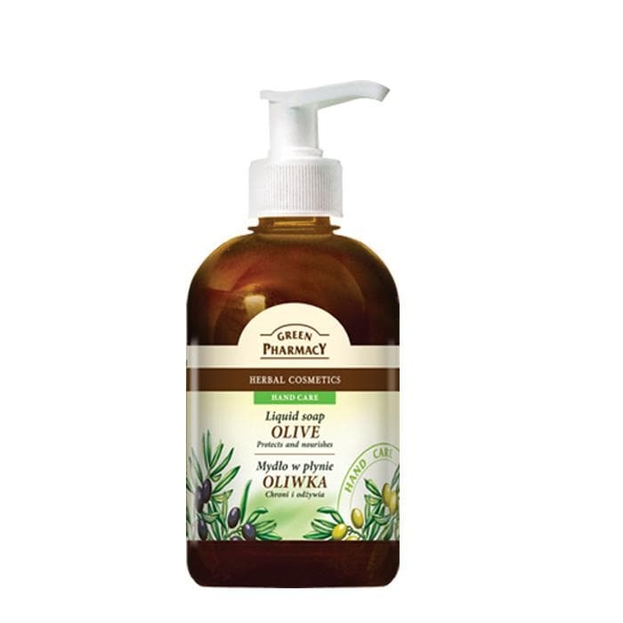 ПОДХРАНВАЩ ТЕЧЕН САПУН С МАСЛИНА 465 мл. / GREEN PHARMACY LIQUID SOAP