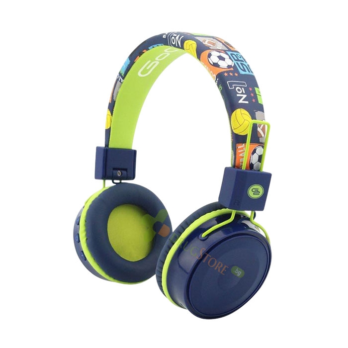 ДЕТСКИ БЕЗЖИЧНИ СЛУШАЛКИ GOGEN - СИНИ / TELESTAR GOGEN HEADPHONES BLUE