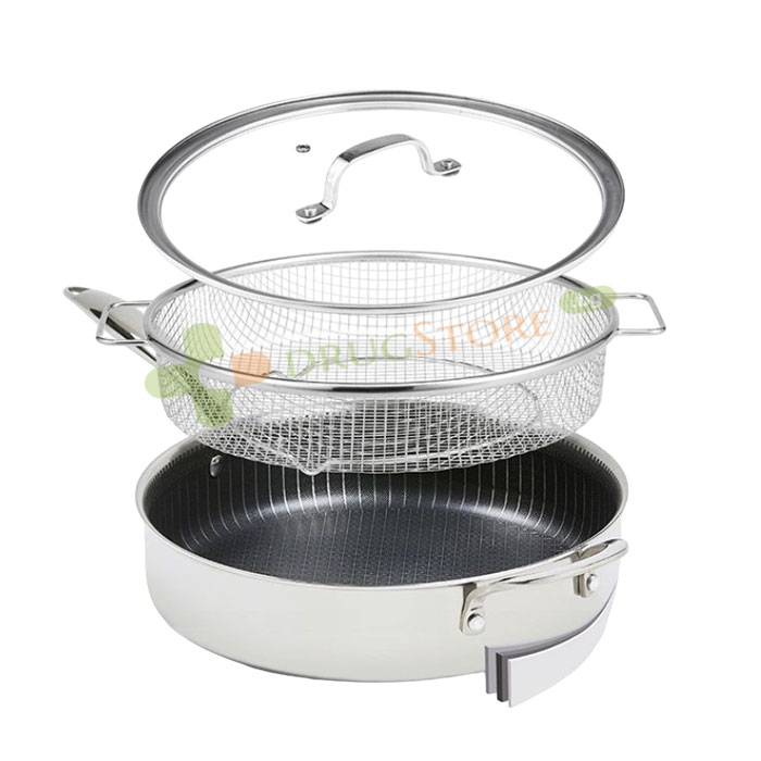 ТИГАН С НЕЗАЛЕПВАЩО ПОКРИТИЕ LIVINGTON TITAN PAN 24 см / TELESTAR LIVINGTON TITAN PAN 24 cm