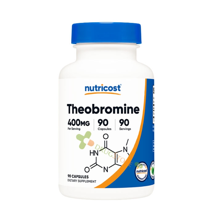ТЕОБРОМИН капсули 400 мг 90 броя / NUTRICOST THEOBROMINE