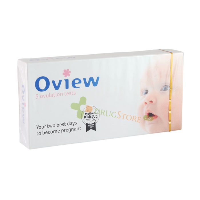 ТЕСТ ЗА ОВУЛАЦИЯ ОВЮ ЛЕНТА 5 броя / UNICOMS OVULATION TEST OVIEW