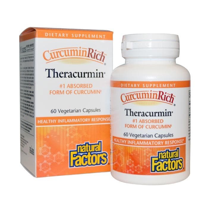 Natural Factors ТЕРАКУРМИН 30 mg 30 V капсули