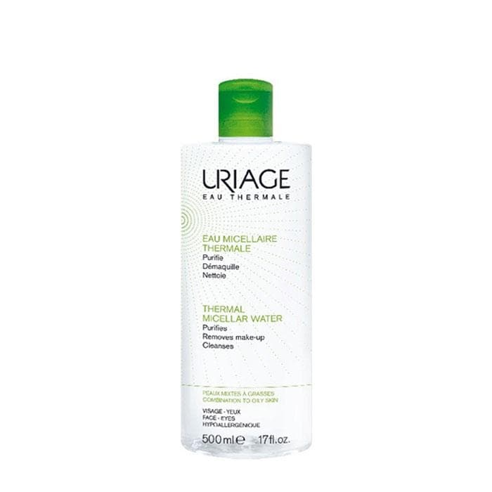 УРИАЖ МИЦЕЛАРНА ВОДА ЗА КОМБИНИРАНА КЪМ МАЗНА КОЖА 500 мл. / URIAGE THERMAL MICELLAR WATER FOR COMBINATION TO OILY SKIN