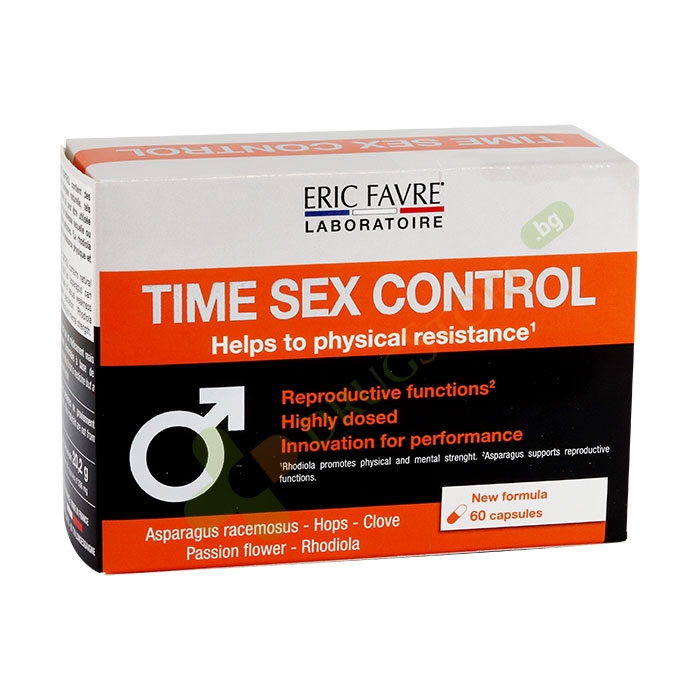 ТАЙМ СЕКС КОНТРОЛ капсули 60 броя / ERIC FAVRE TIME SEX CONTROL