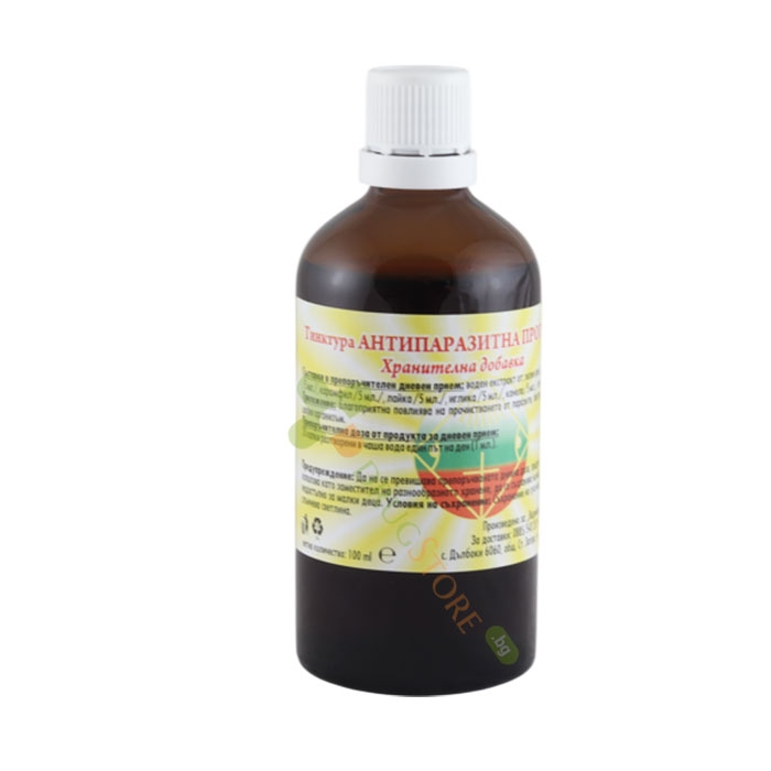 ТИНКТУРА АНТИПАРАЗИТНА ПРОГРАМА 100 мл / VADIMELIS PARASITE CLEANSE