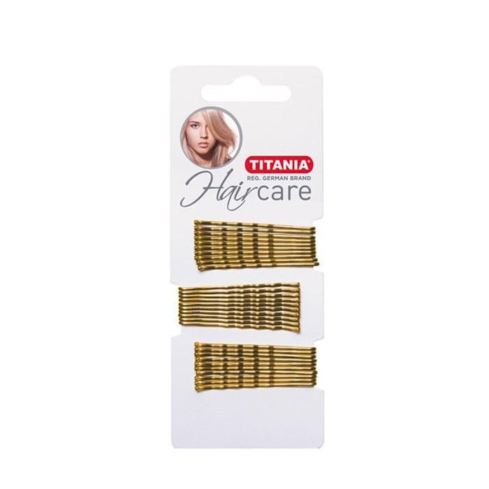 ТИТАНИЯ ФИБИ ЗА КОСА 30 броя модел 8061 / TITANIA HAIR CLIPS BOBBY PINS model 8061